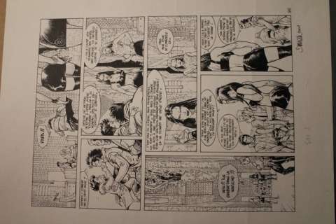 Damour - Planche originale - Nash T2 - Ã€ l’est d’Eden - (1997) | Catawiki