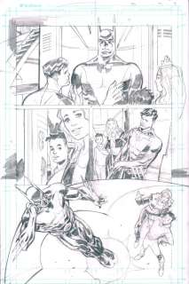 Rick Leonardi | Batman #32 Page 9 (Pencil) | Rick Leonardi