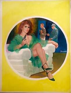 Carlo Jacono - Copertina originale - La strage dei potenti di James Hadley Chase