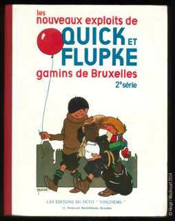 Herge | QUICK ET FLUPKE NB. 2EME SERIE. LES NOUVEAUX EXPLOITS DE QUICK ET | Coutau Bégarie