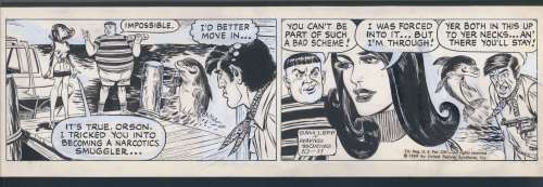 Wayne Boring | Wayne Boring - Davy Jones Art - Dolphin Narcotics Smuggling Issue Davy Jones Page 10-11-1969 | Koch Comic Art