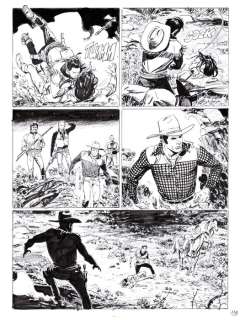 Tex Willer n. 6 - Brindisi - 2x Tavole Originali "Coyoteros" - Loose page - (2019) | Catawiki