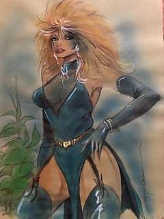 Jacques Geron - Dessin original en couleur - Format: 37 x 52 cm - Loose page | Catawiki