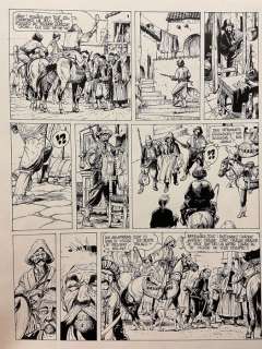 Franz - Originele pagina - Lester Cockney T.5 - Le Roi des Dalmates - (1987) | Catawiki