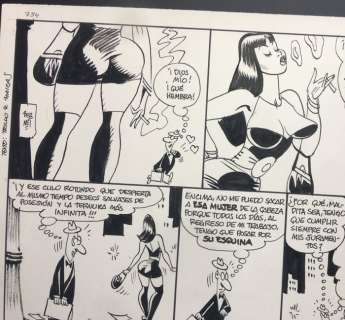 Bernet, Jordi - 2 Original pages (complete story) - Claire de nuit | Catawiki