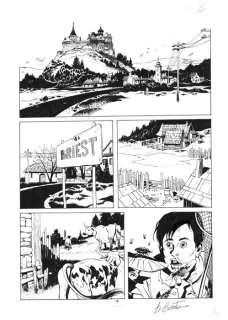 Napoleone n. 5 - 2x Tavola Originale "Racconto d’autunno" Casertano - Loose page - First edition - (1998) | Catawiki