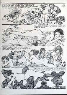 Guido Crepax - Tavola originale "Justine" - Loose page - (1979) | Catawiki