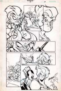 Francisco Herrera - thundercats: reclaiming thunder #3 p 19 (first lunataks! )
