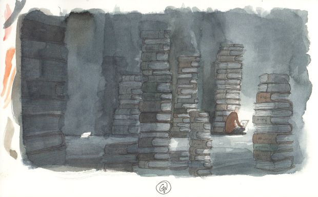 Gipi | Repubblica – Illustrazione n.235 | Tavole Originali