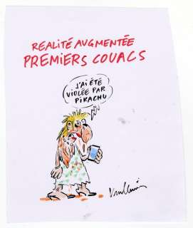 Vuillemin, Philippe | Vuillemin, Philippe - Mise en couleur originale - Viol par Pikachu (2017) | Catawiki