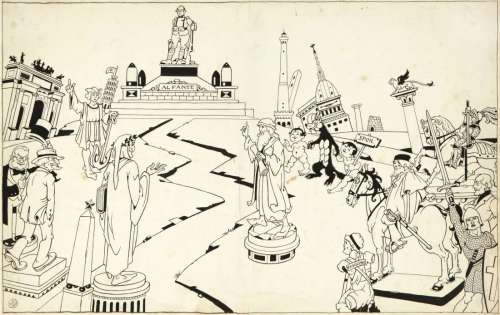 Rubino Antonio | "Omaggio al fante", anni ’10 | Urania Casa d’Aste