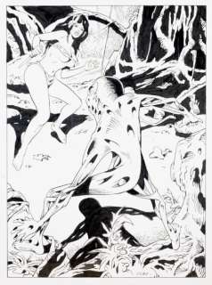 LUBE - Lot 623 - Jungla versus Wampus Illustration publiée dans un hommage...