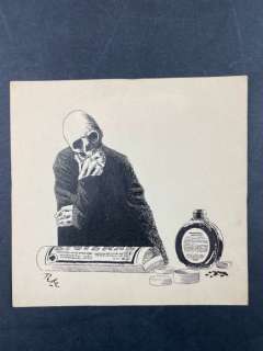 La Farmacia della Morte - 1x Illustrazione originale firmata - Loose page - First edition | Catawiki