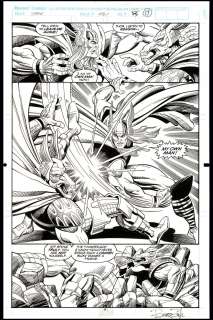 Bruce Zick | Thor #461 half-splash art | ArchAngels