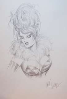 Nik Guerra | Nik Guerra - Portfolio "Dive" Con Disegno Originale - Page volante - EO - (2019) | Catawiki