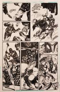 Guera Rm | Django Unchained - Illustration originale de la planche 7 du Comics "Django Unchained", Issue 7 - (2013) | Catawiki