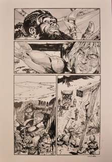 Guera Rm | The Goddamned - Illustration originale de la planche de la page 7 du Comics "The Goddamned", Issue 4 "Before The - (2016) | Catawiki