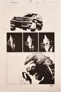 Risso Eduardo | 100 Bullets - Planche originale de la page 11 du Comics "100 Bullets", Issue 96 "Damaged Good, Chapter Eight" - (2008) | Catawiki