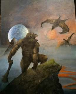 Frazetta, Jr. | Frazetta, Jr. - Cave Ape 2017 NO RESERVE | Russ Cochran