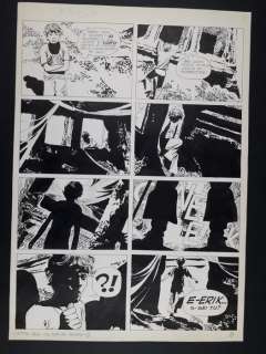 Attilio Micheluzzi | Capitan Erik: Nel Mar dei Sargassi - Attilio Micheluzzi - tavola originale - Page volante - (1981) | Catawiki