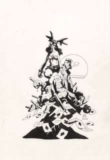 Mike Mignola - Fearless Dawn meets Hellboy - Cover, 2020