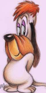 Size : 42 X 30 Cm | Droopy Dog - Original Drawing - Joan Vizcarra | Catawiki
