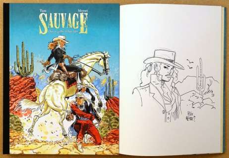 Meynet / Yann | Sauvage T2 - Dans les griffes de Salm-Salm + 2x ex-libris + dédicace - C - TL - Cartonné - (2018) | Catawiki