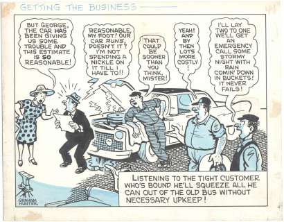 Graham Hunter | Hunter - GETTING THE BUSINESS NO RESERVE! | Russ Cochran