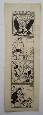 Sleen, Marc | Pollopof - Originele pagina / gag - Pollopof | Catawiki