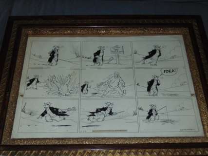 C D Russell  (mid 20th century) Cartoon. | Weiss Auctions
