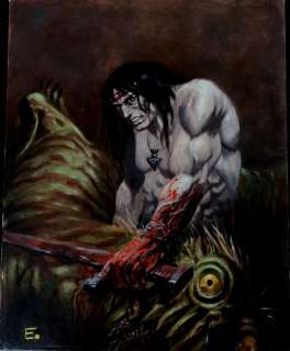 Ernie Colon - arak / son of thunder large painting