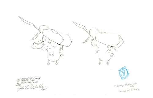 John R. Dilworth | Dilworth - Courage The Cowardly Dog | Russ Cochran