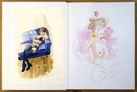 Paul Salomone | Salomone - Tirage de luxe "Des plumes & Elle" avec dédicace - 300ex. - Signé - Cartonné - EO | Catawiki