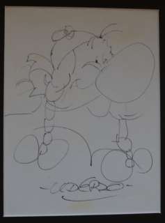 Uderzo - Originele tekening Obelix | Zwiggelaar Auctions