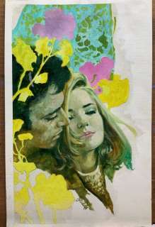 Fernã¡Ndez, Fernando | FernÃ¡ndez, Fernando - Original painting - Cover - Romance - (1970’s) | Catawiki