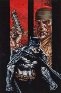 Lee Bermejo - Batman/ Deathblow Issue 2 Page Cover