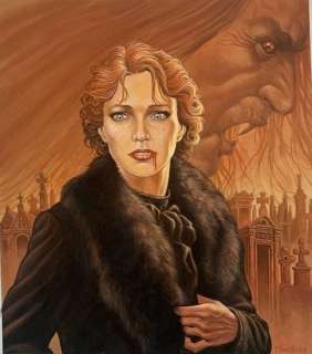 Yves Swolfs - Swolfs - Original cover - Le prince de la nuit album 5 - Elize - (2000)