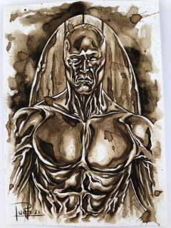 Juapi Coffee Artist | Original Coffee Painting - SILVER SURFER (2021) | Catawiki