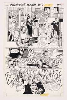 Original Art for Adventures of Superman (1987) Annual Issue 7, Page 24 by Ron Wagner and Joe Rubinstein | mycomicshop.com
