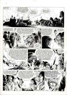 Mitton, Jean-Yves | Mitton, Jean-Yves - Originele pagina - Vae Victis! 12 - Adua, een wolvin huilt in Avaricum - (2001) | Catawiki