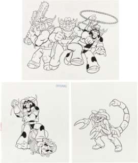 Cowboys Of Moo Mesa Original Artwork Lot (R.E. Bee Inc, 1992). | Heritage