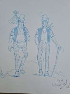 Van Riet, Ron | Robert en Bertrand - Dessin original Robert et Bertrand - (2018) | Catawiki