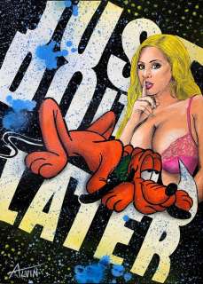 Alvin Silvrants | Pluto Hush - Original drawing in colour by Alvin Silvrants | Catawiki