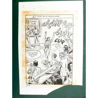 RAPETTI ( Elvifrance ) Effleure-moi (Les Drôlesses 47) planche originale 47-80 | YakaBD