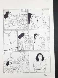 Marco Nizzoli | Marco Nizzoli - Le Delizie del Demonio - Tavola Originale - Page volante - EO | Catawiki