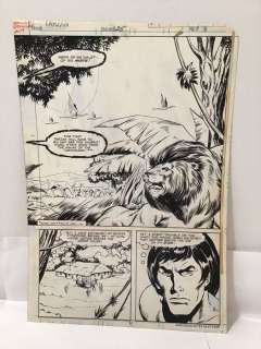 Sal Buscema / Bob Hall | Tarzan #25 - Page 3 - Original page - inked by Sal Buscema / Bob Hall - (1979) | Catawiki