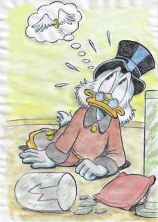 Millet | Scrooge McDuck - Millet - Original Drawing | Catawiki