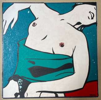 Varenne, Alex | Varenne, Alex - Peinture originale - Nu érotique | Catawiki