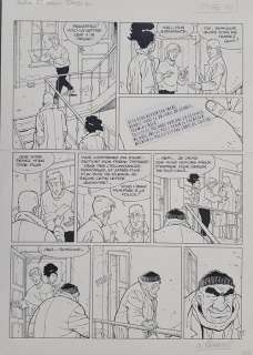 Sikorski | Sikorski, Alain - Planche originale - La Clé du mystère T1 - Meurtre sous la Manche - (2000) | Catawiki