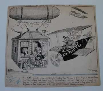 2332: F. OPPER. ORIGINAL CARTOON PANEL. | Weiss Auctions